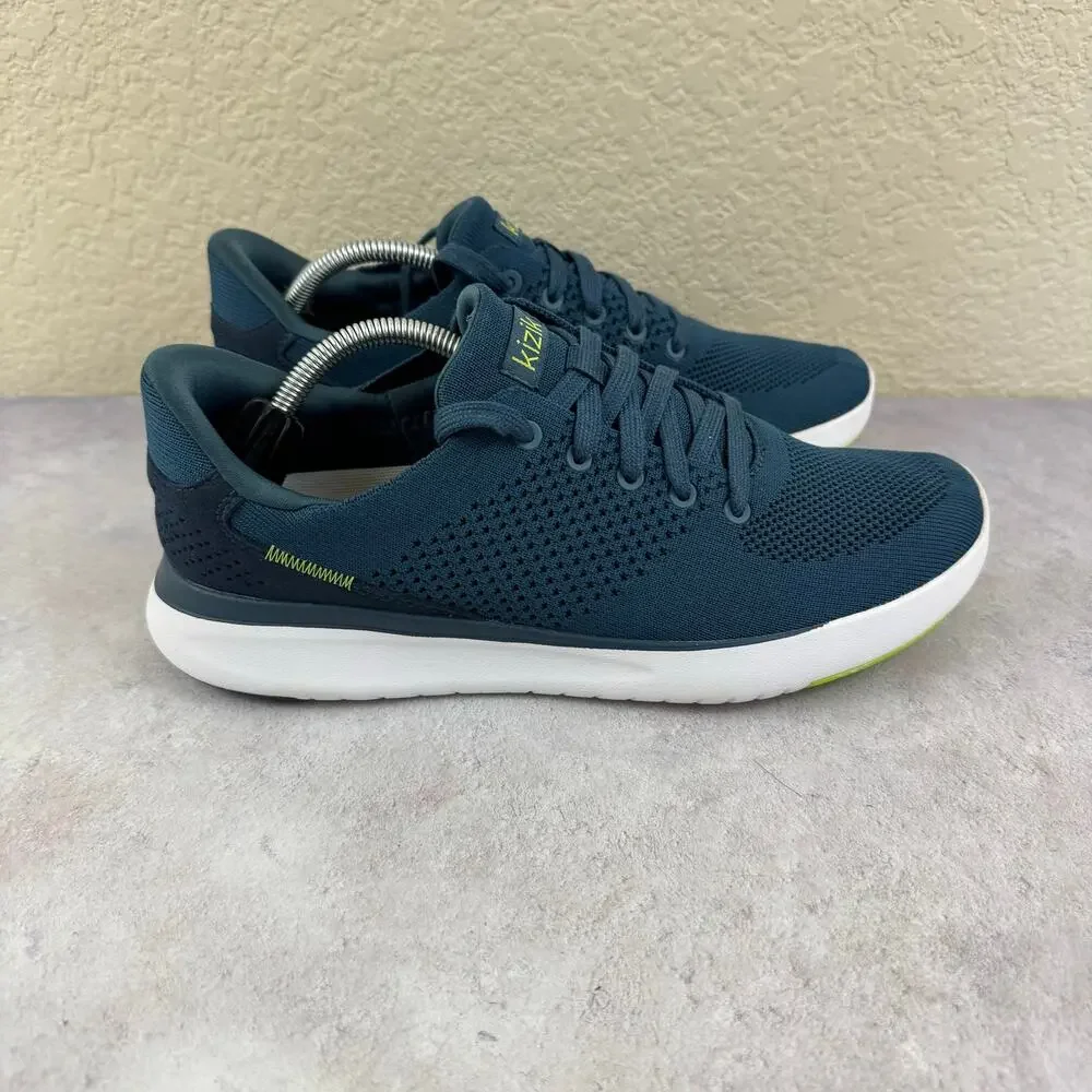 Kizik Lima Women's 9 Men's 7.5 Hands-Free Slip-On Sneakers Blue